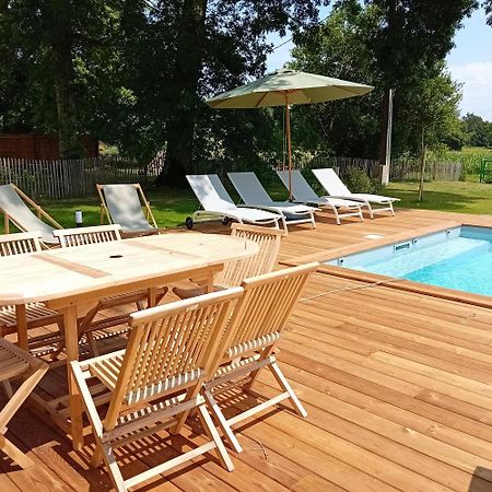 Maison Neuve Avec Piscine Chauffee, 4 Kms De Contis Plage Saint-Julien-en-Born Eksteriør billede
