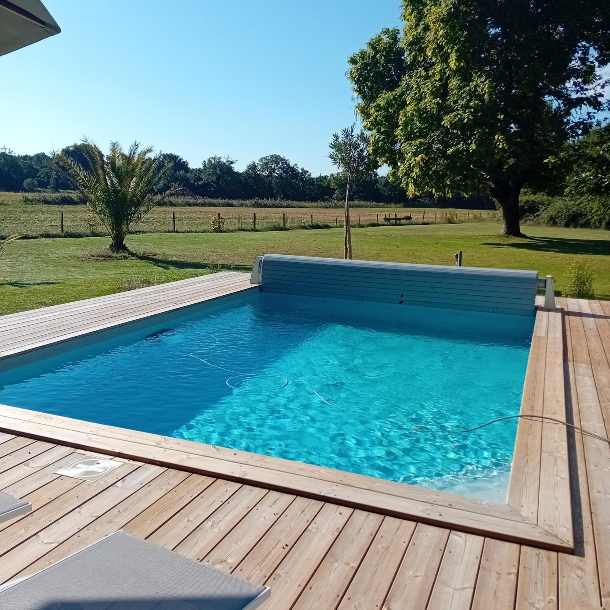 Maison Neuve Avec Piscine Chauffee, 4 Kms De Contis Plage Saint-Julien-en-Born Eksteriør billede